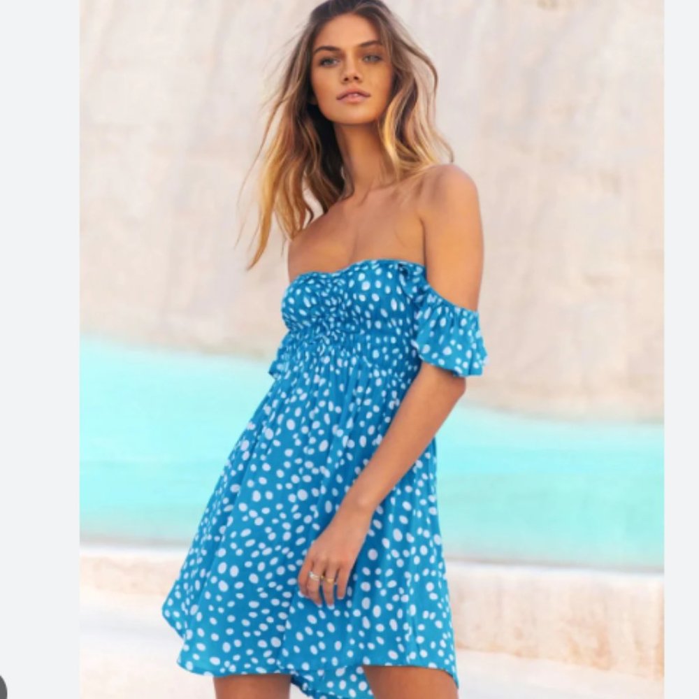 Tiare Hawaii Hollie Mini Dress - Pebbles Jungle